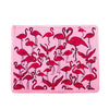 Flamingos Leather Cardholder