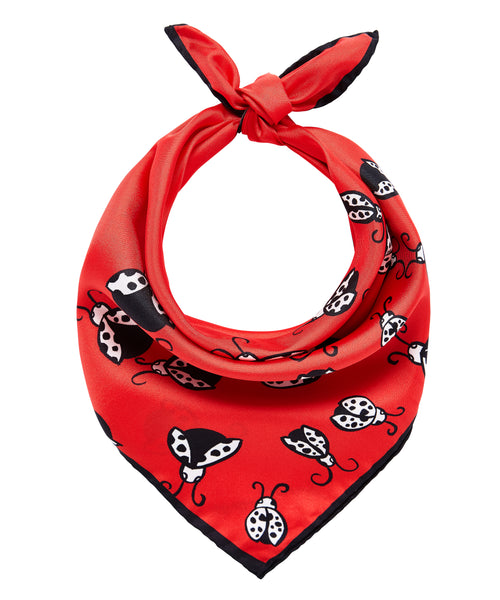 Ladybirds Scarf - Red