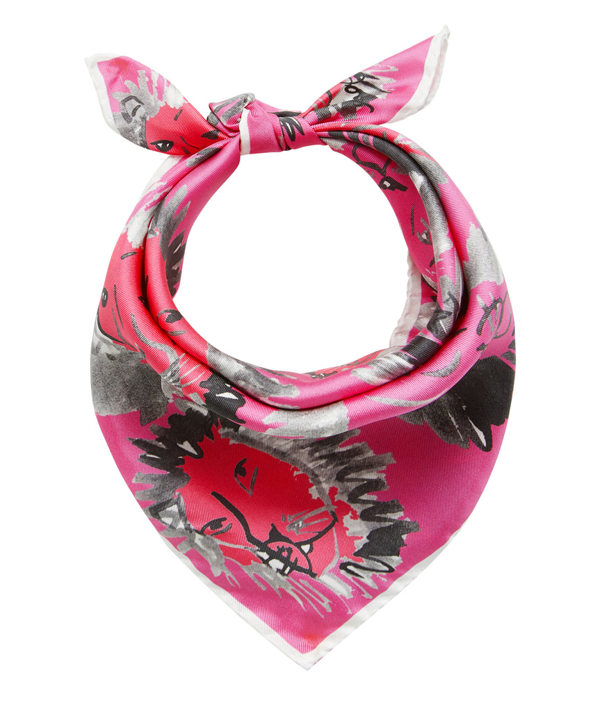 Lions Scarf - Pink