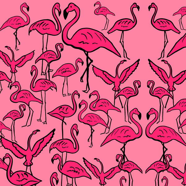 Flamingos Sarong