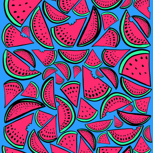 Watermelons Beach Towel - Pink
